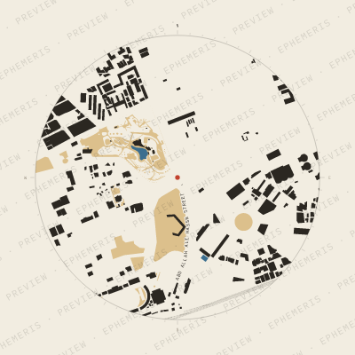 Alexandrie: Plan masse