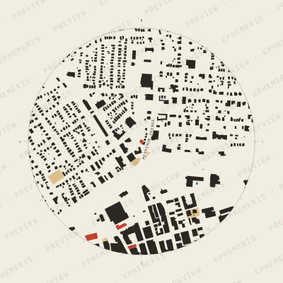 Asheville: Plan masse