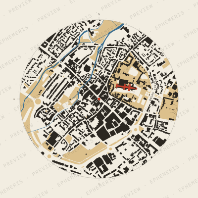Canterbury: Plan masse