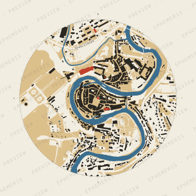 Český Krumlov: Ground Plan