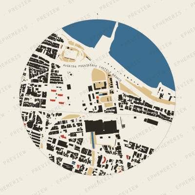 Fortaleza: Plan masse