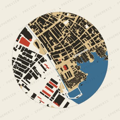 George Town: Plan masse