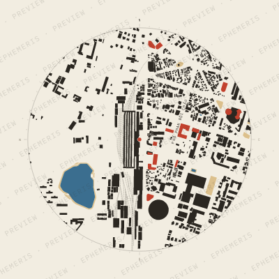 Hanoi: Plan masse