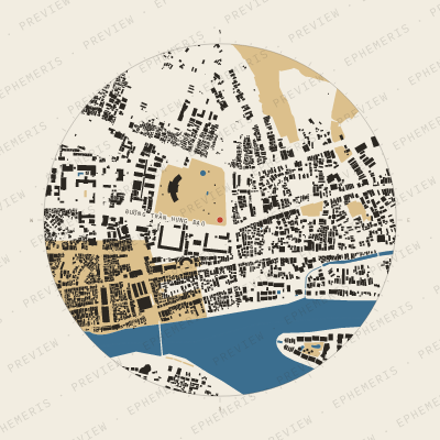 Hội An: Plan masse