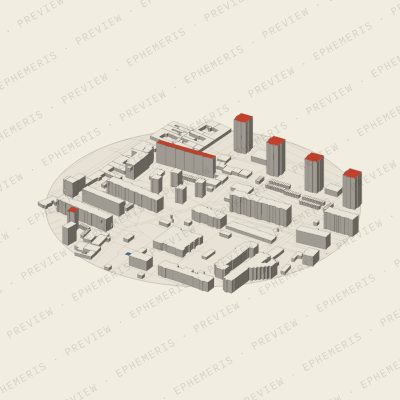 Košice: Axonométrie