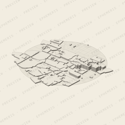 Lecce: Axonometry