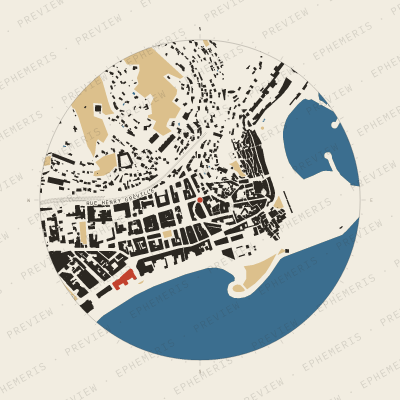 Menton: Plan masse