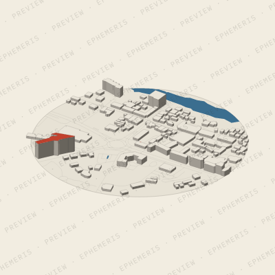 Mostar: Axonometry