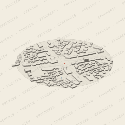 Ohrid: Axonometry