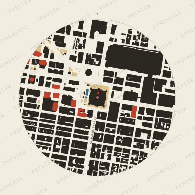 Philadelphie: Plan masse