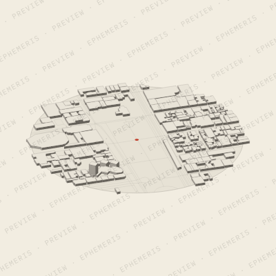Puebla: Axonometry
