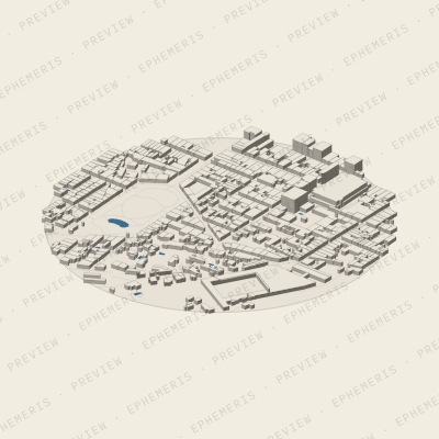 Sète: Axonometry