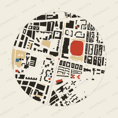 Séville: Plan masse