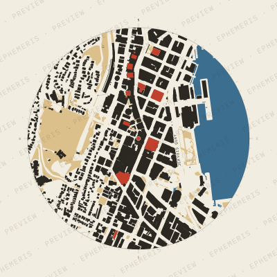 Wellington: Plan masse