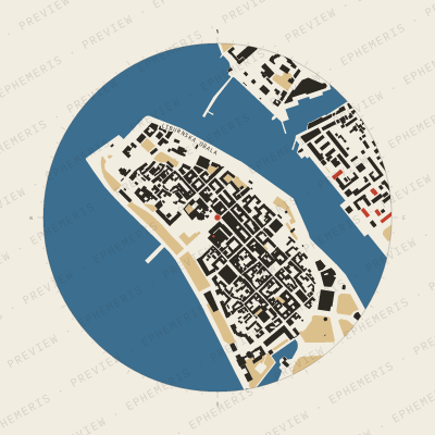 Zadar: Plan masse
